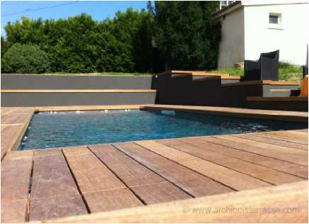 terrasse bois de piscine contemporaine evreux 27