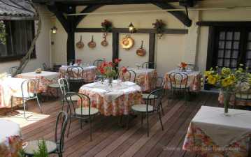 terrasse bois restaurant - Eure 27 - 78 - 76